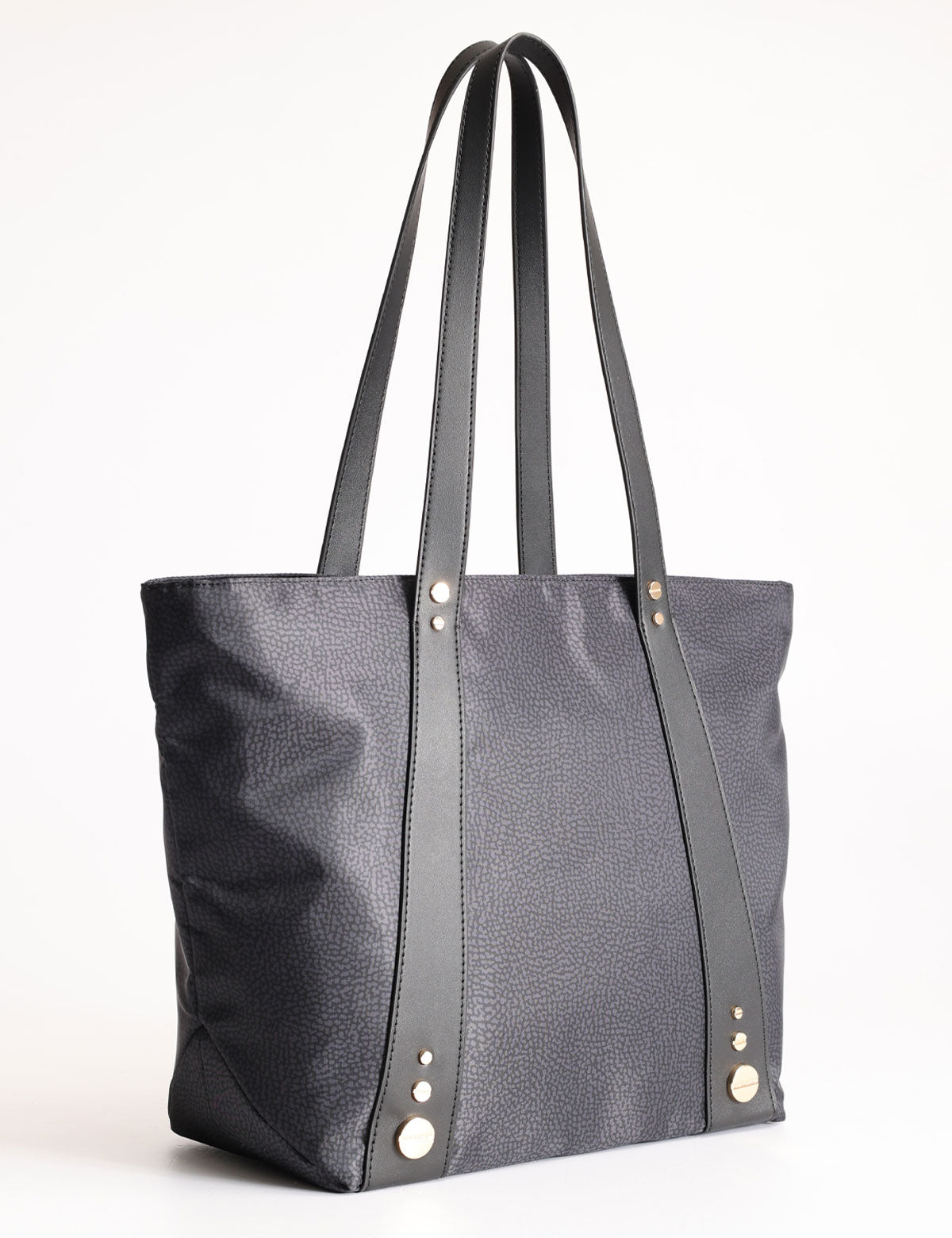 Shopping bag Borbonese nylon e pelle