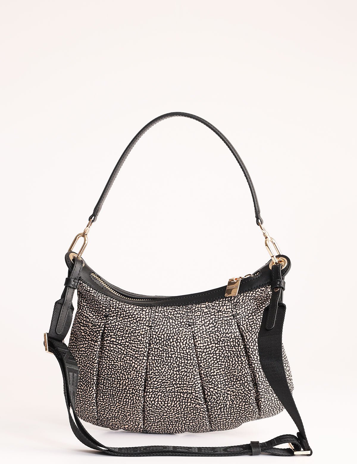 Borbonese Croissant Small Shoulder Bag