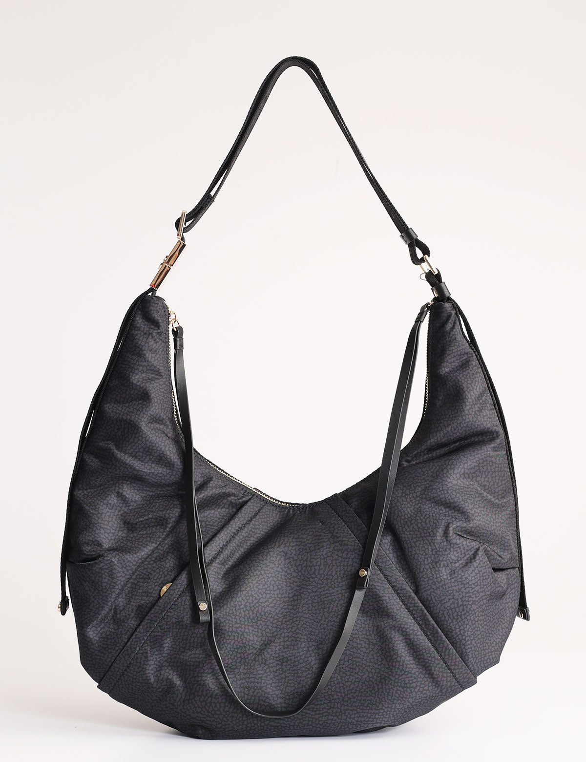 Borbonese Fold Medium Shoulder Bag