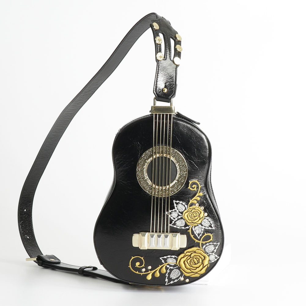 Braccialini Tasche mit Gitarrenmotiv