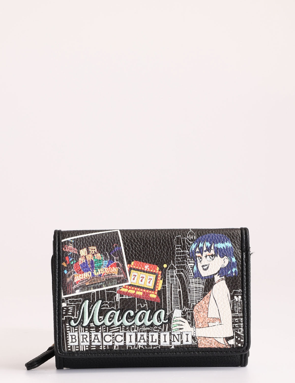 Braccialini Wallet Postcards Macao