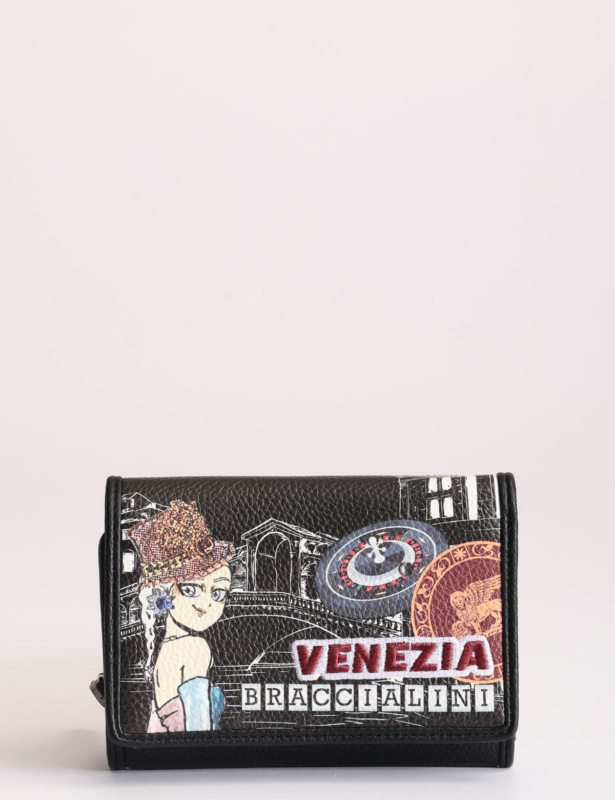 Braccialini Wallet Postcards Venice