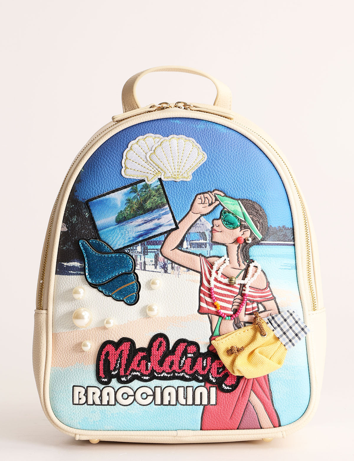 Braccialini Postcards Maldives Backpack