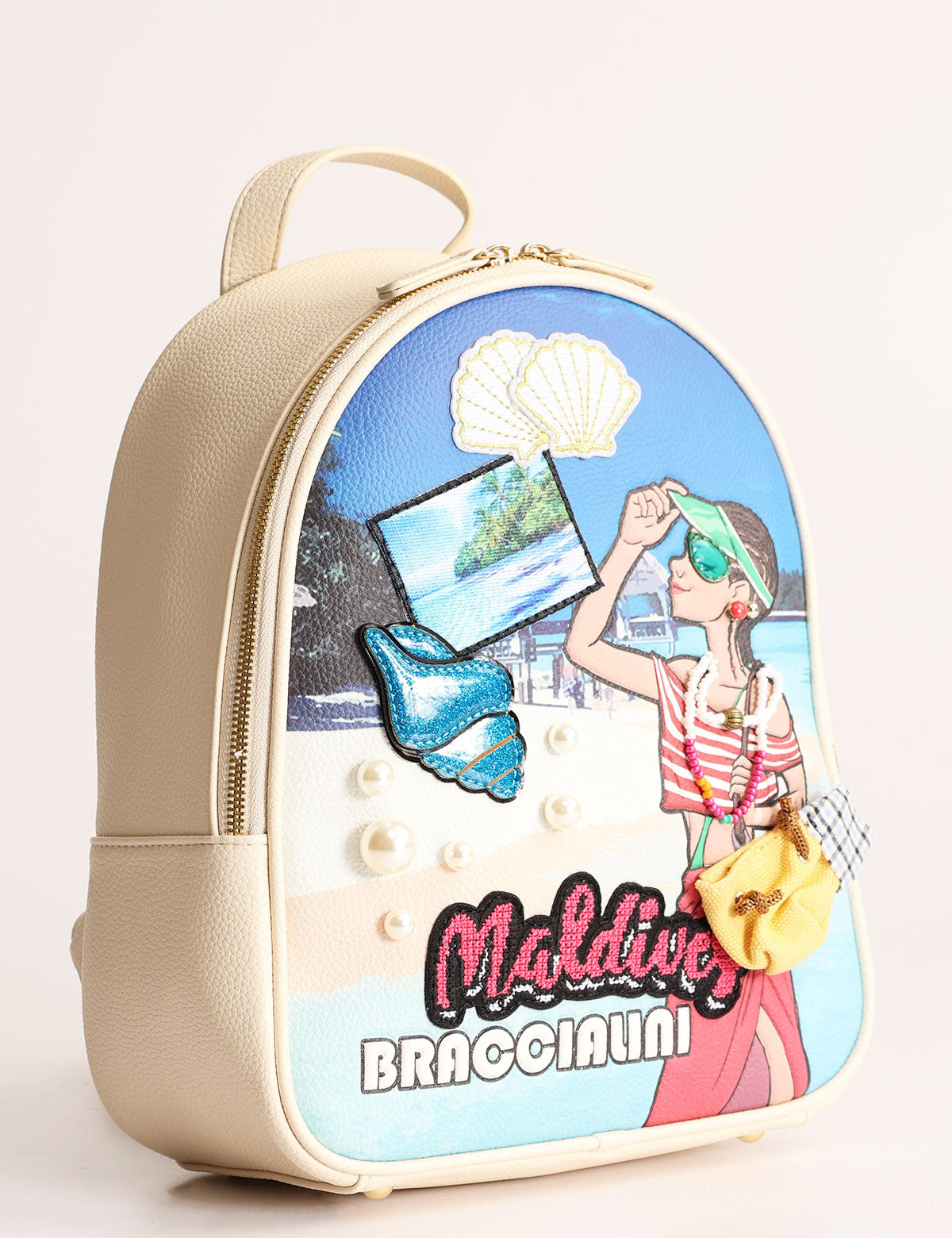 Braccialini Postcards Maldives Backpack