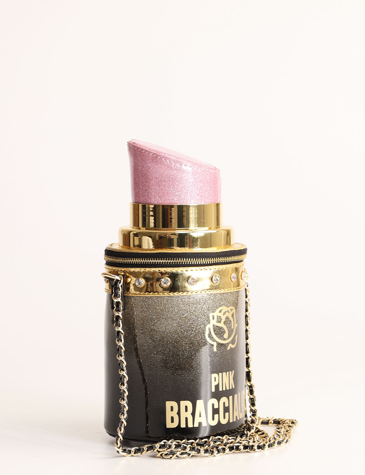 Tracolla Braccialini Shape Rossetto