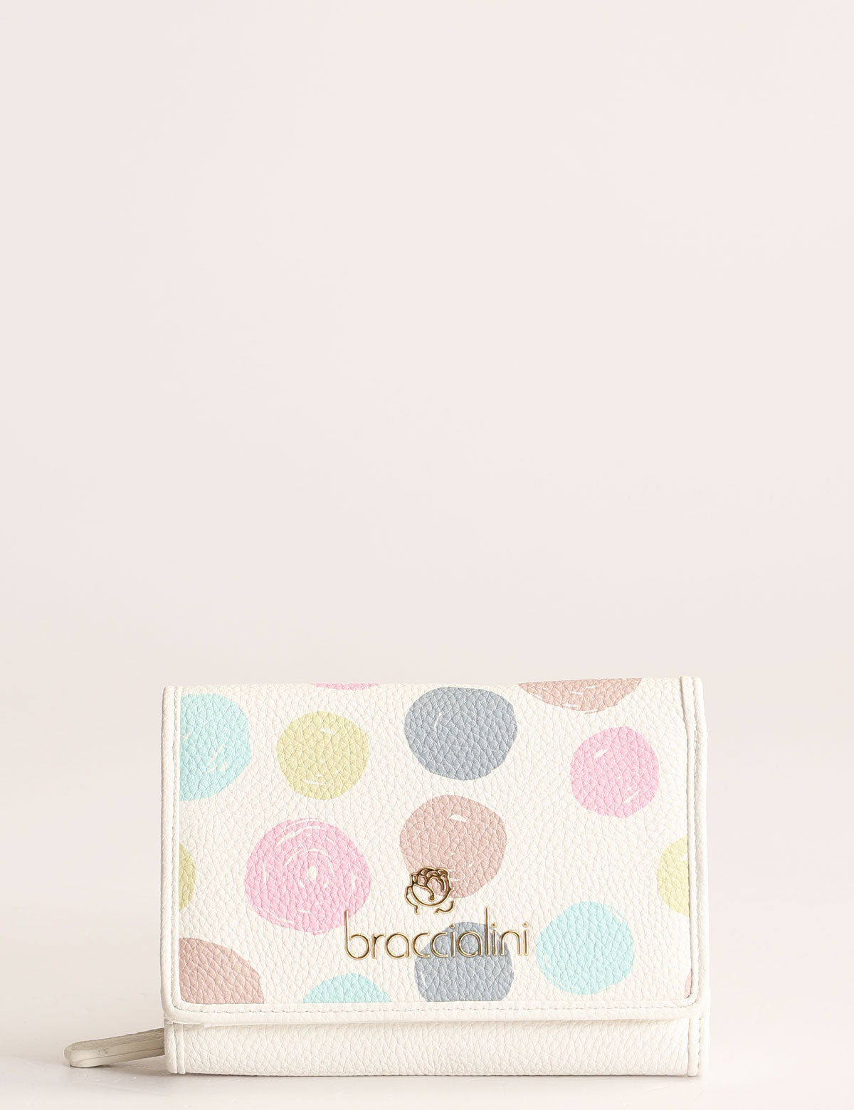 Braccialini Beth Print wallet with external coin purse