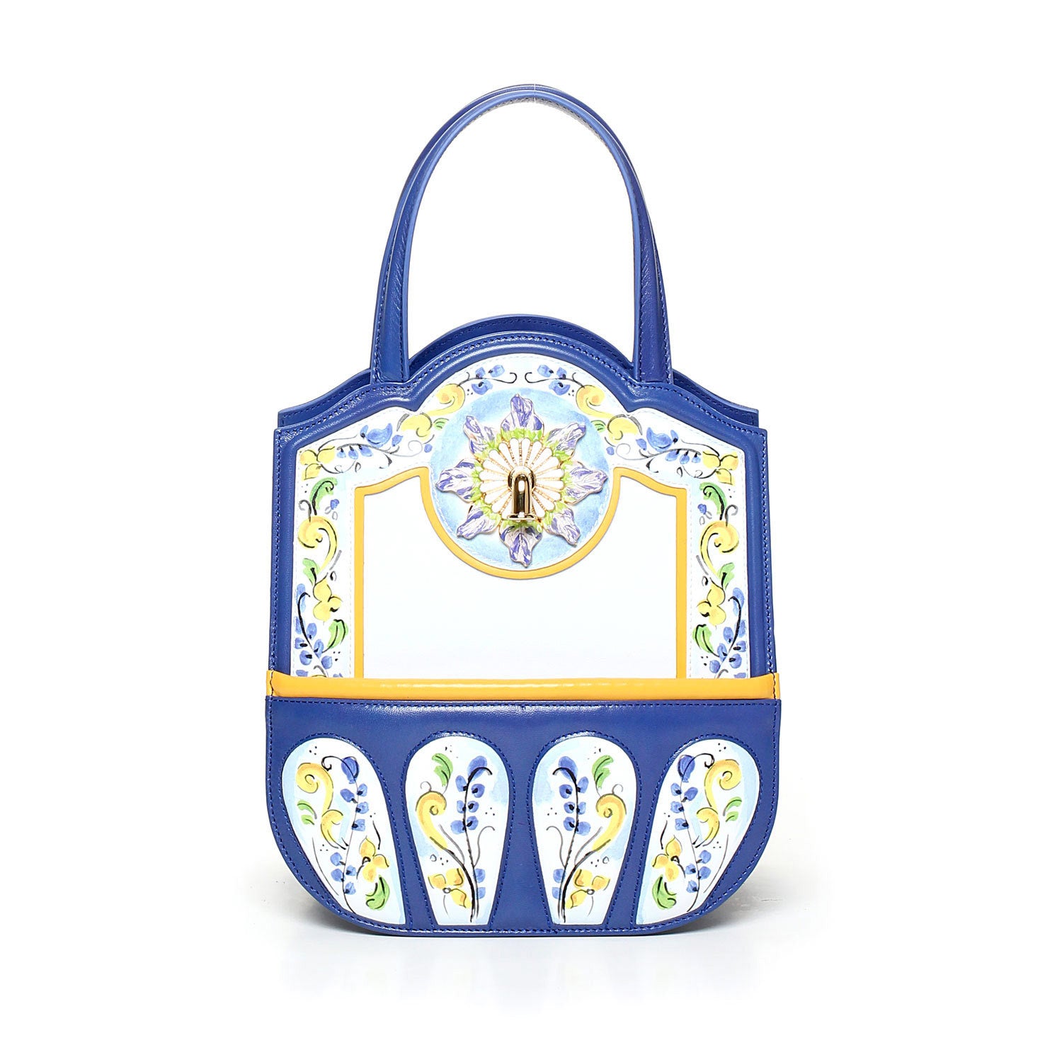 Borsa Braccialini in pelle tema Fontana