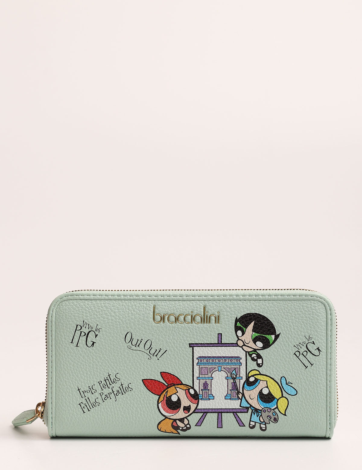 Braccialini Voyage Powerpuff Girls Arc de Triomphe Wallet