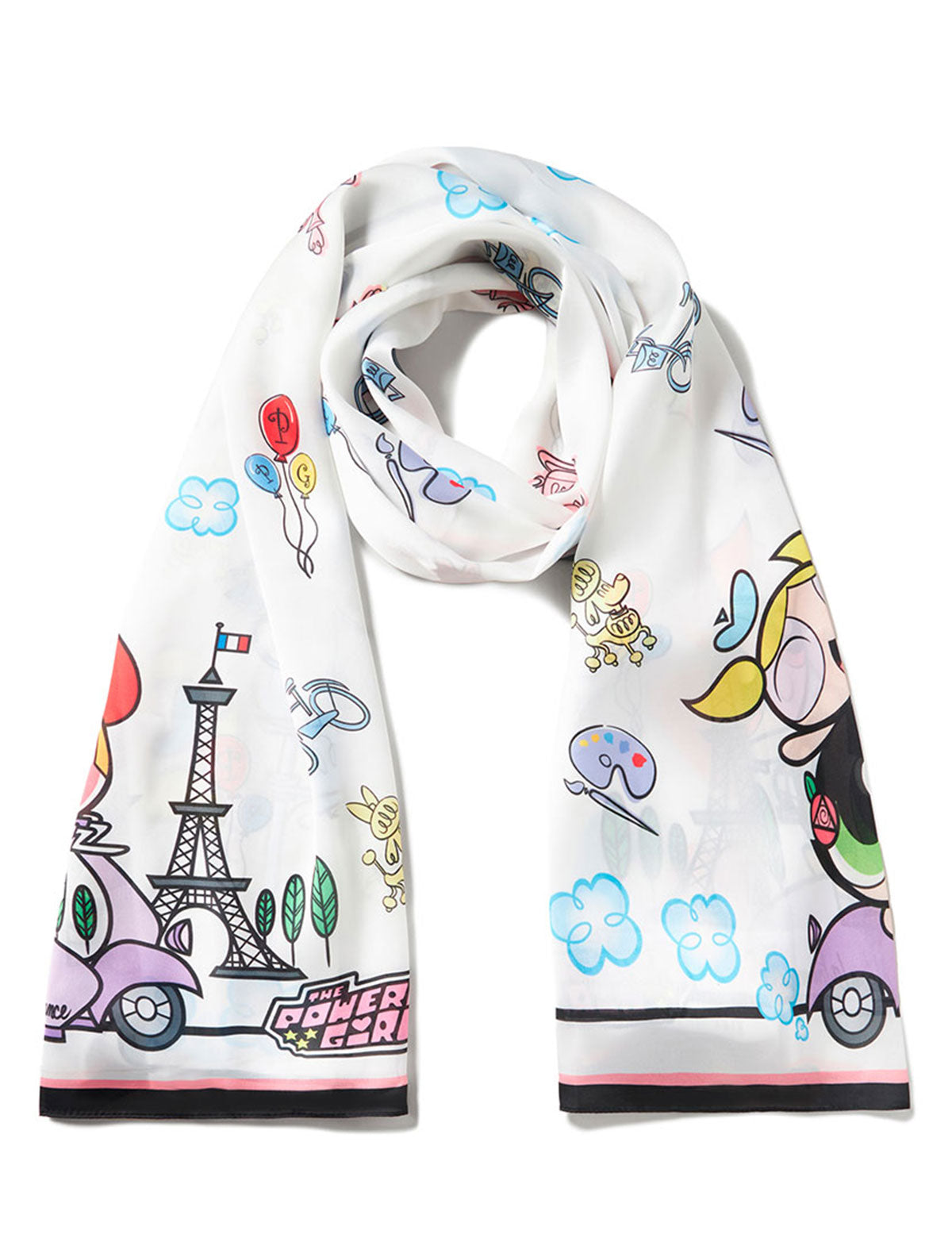 Foulard Braccialini Superchicche Torre Eiffel