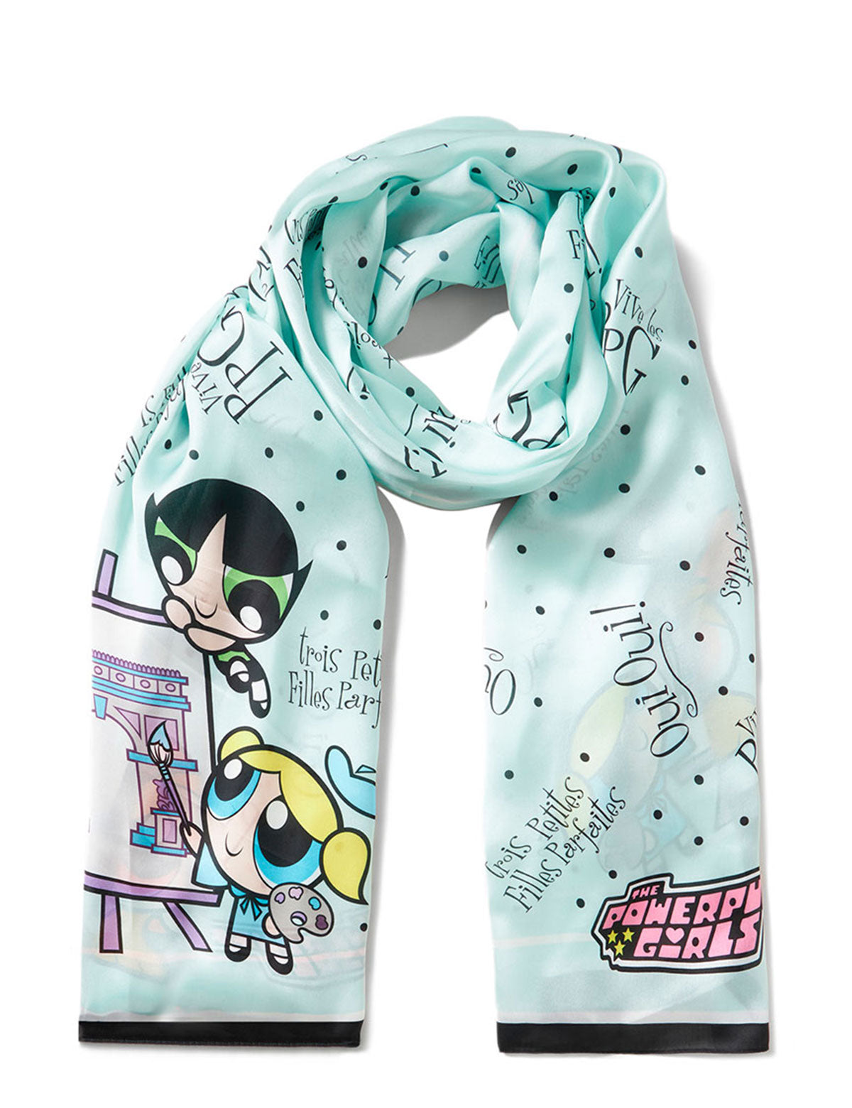 Braccialini Powerpuff Girls Arc de Triomphe Scarf