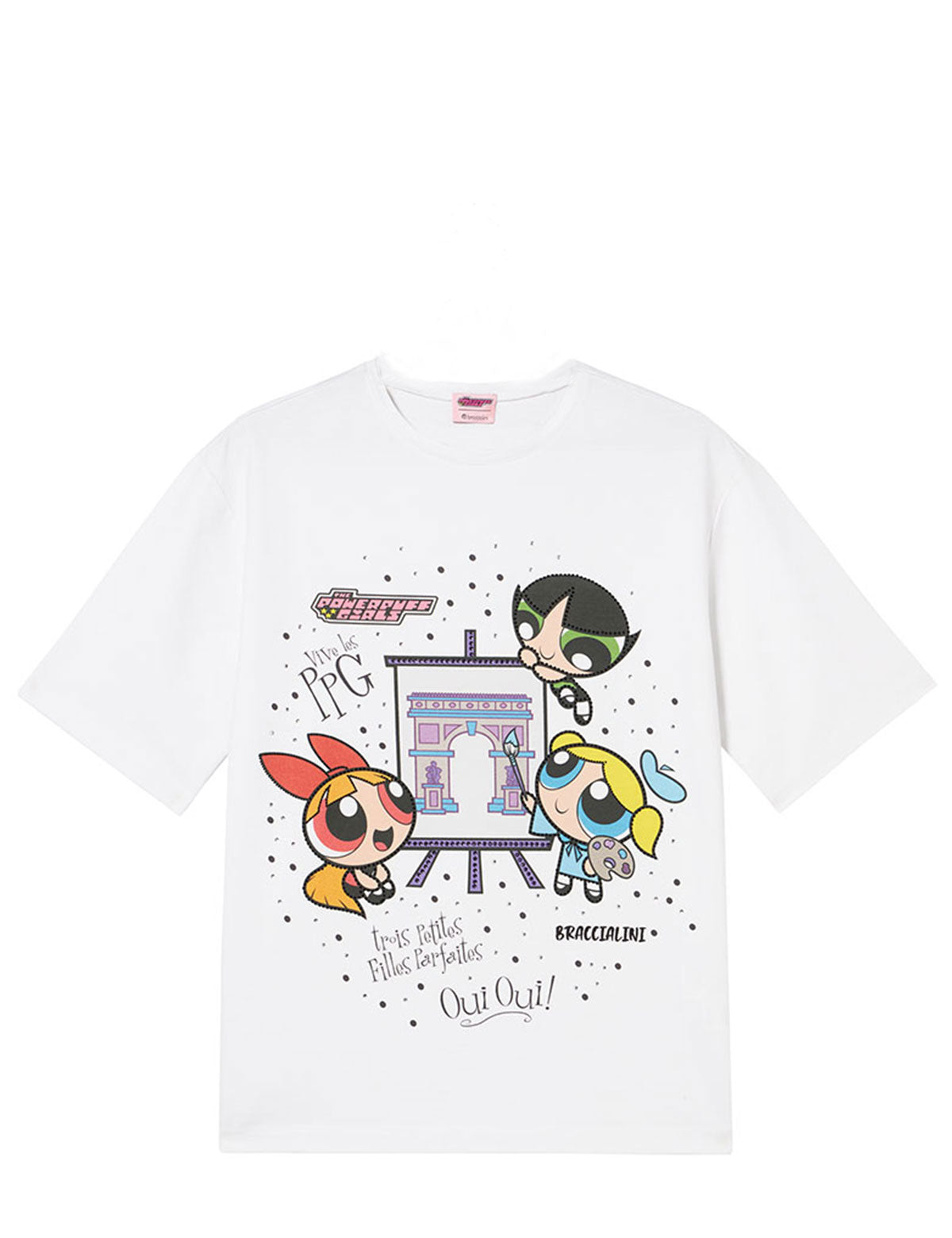 Braccialini Powerpuff Girls Arc de Triomphe T-Shirt