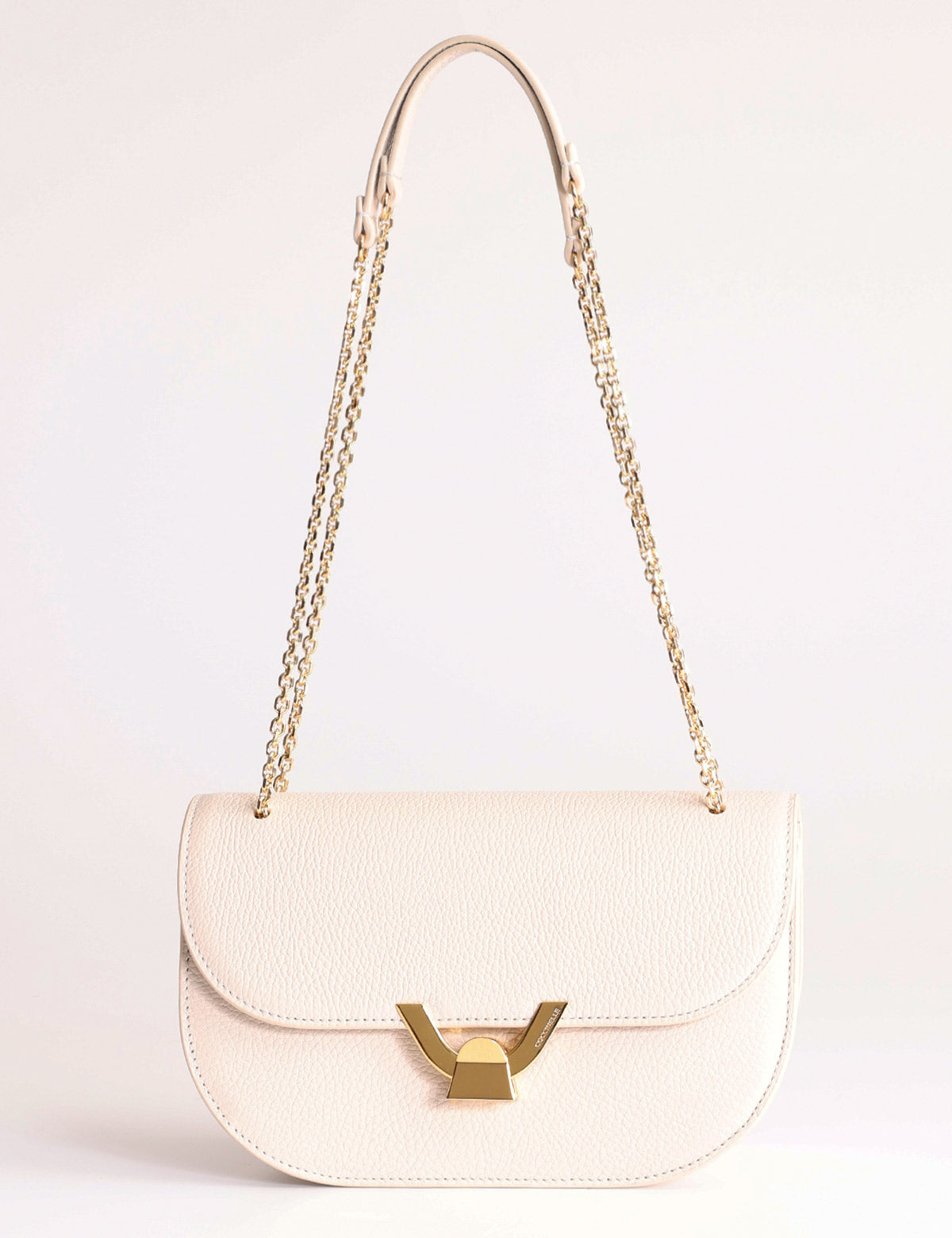 Coccinelle Dew shoulder bag with chain handles