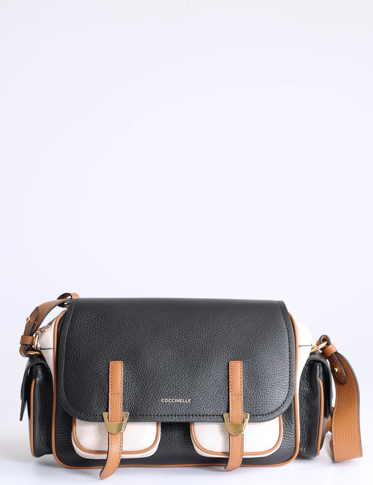 Coccinelle Campus Tricolor Shoulder Bag