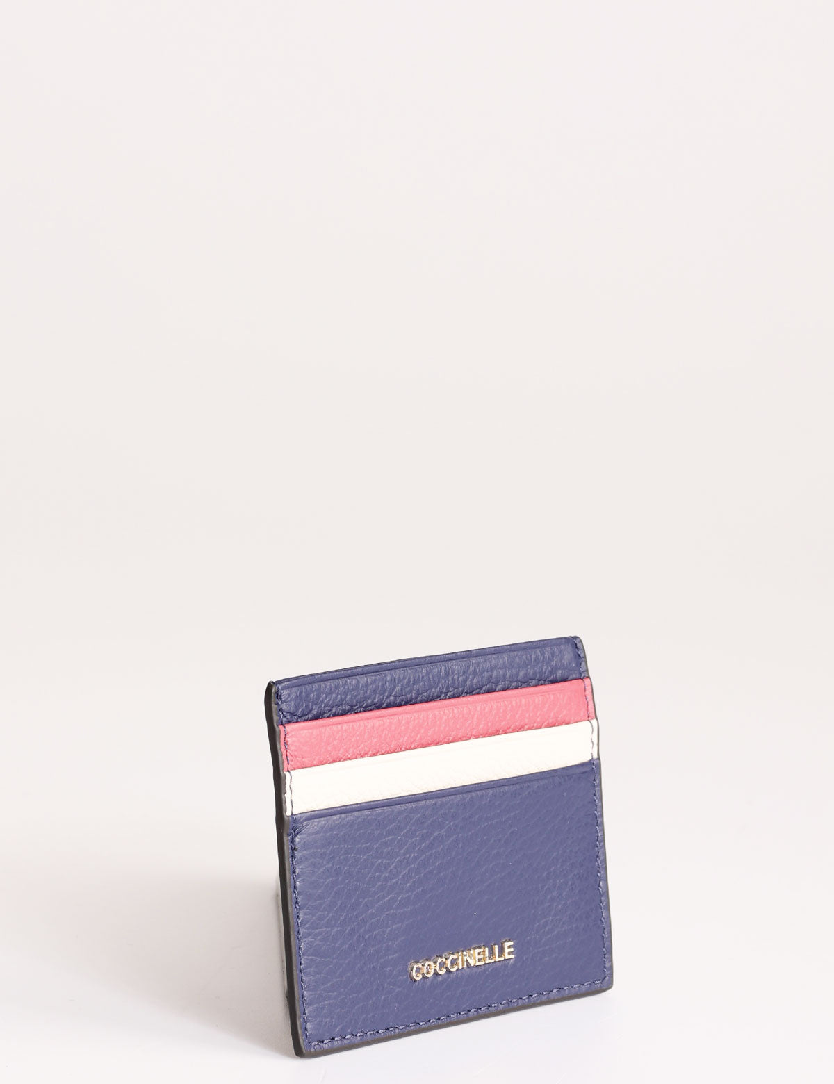 Coccinelle Metallic Tricolor Card Holder