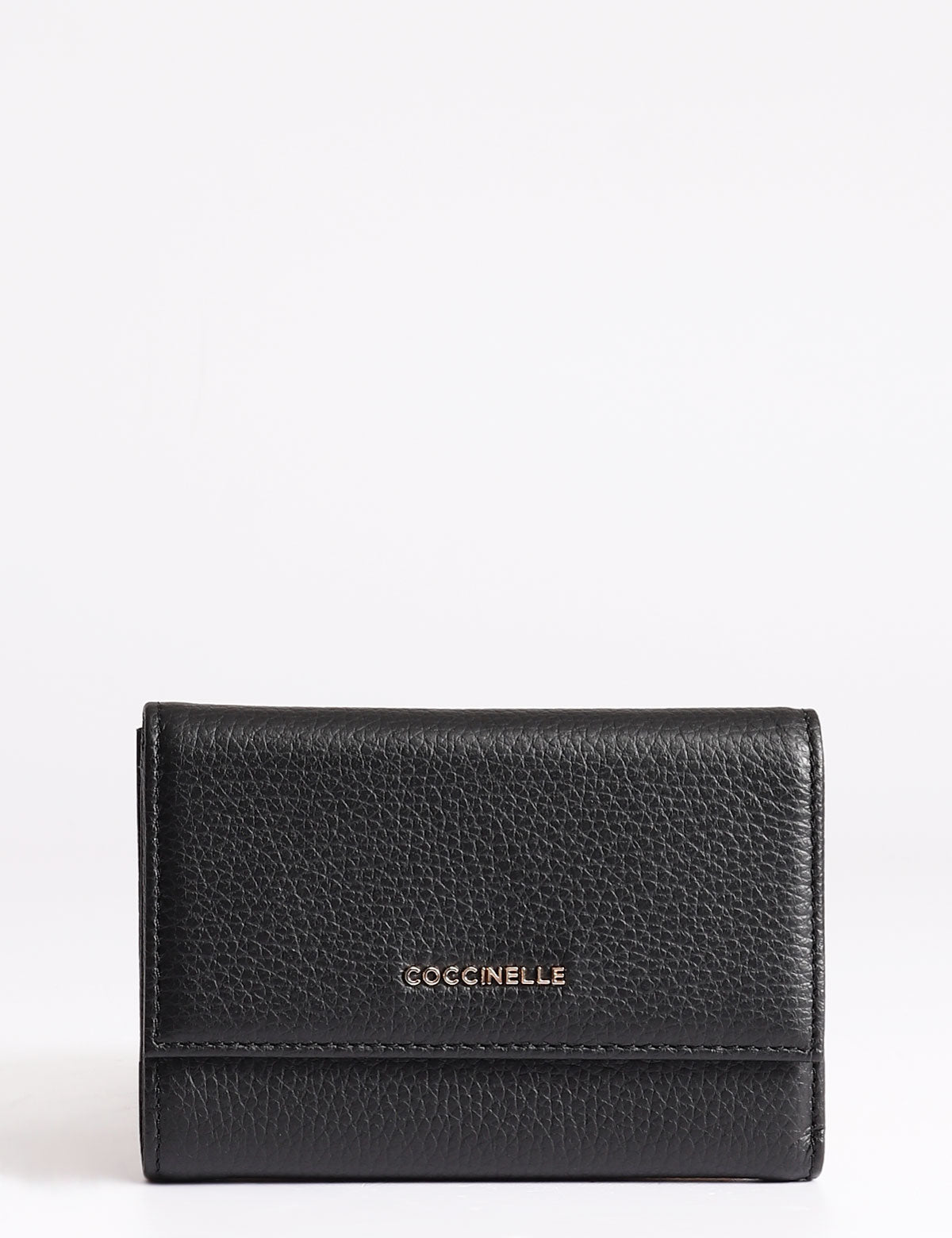 Coccinelle Metallic Soft Wallet with External Coin Purse