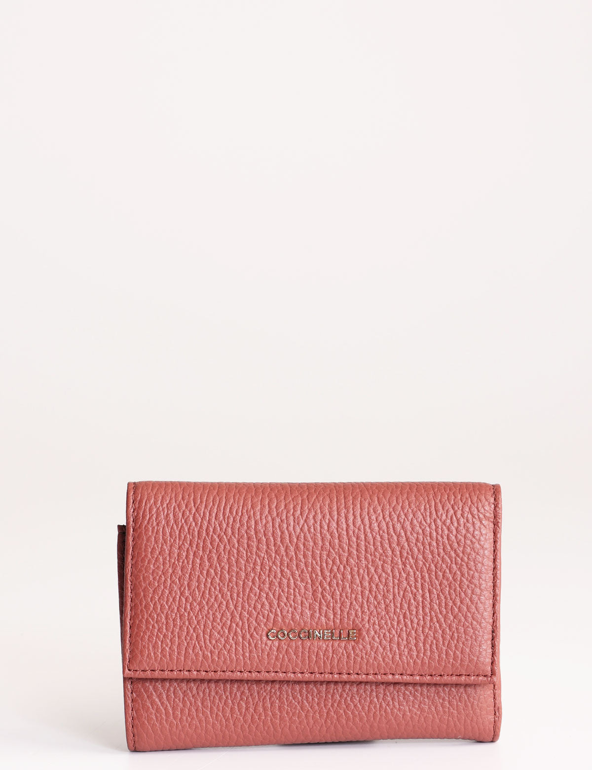 Coccinelle Metallic Soft trifold wallet