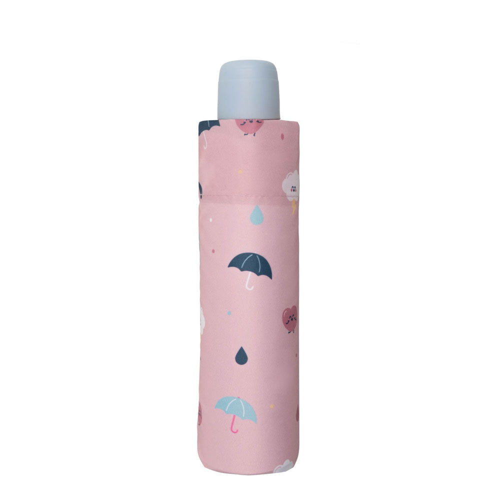 Doppler Mr Wonderful Mini Rainy Day Pink umbrella