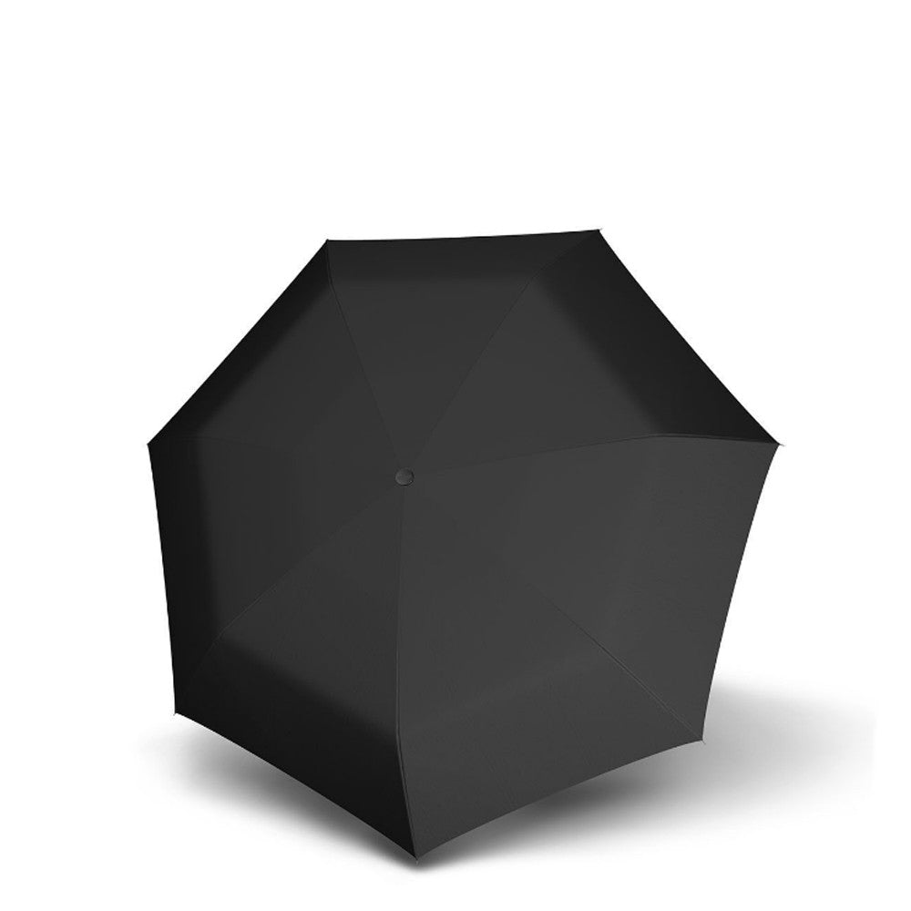 Doppler Carbonsteel Uni Mini Black umbrella