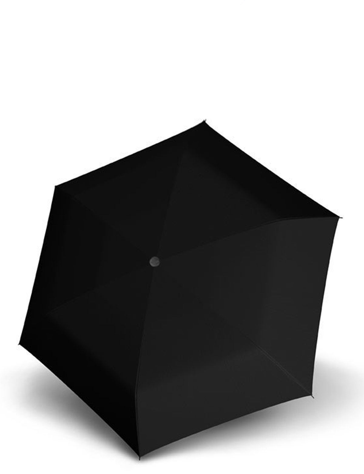 Short Umbrella Fiber Handy Uni Black