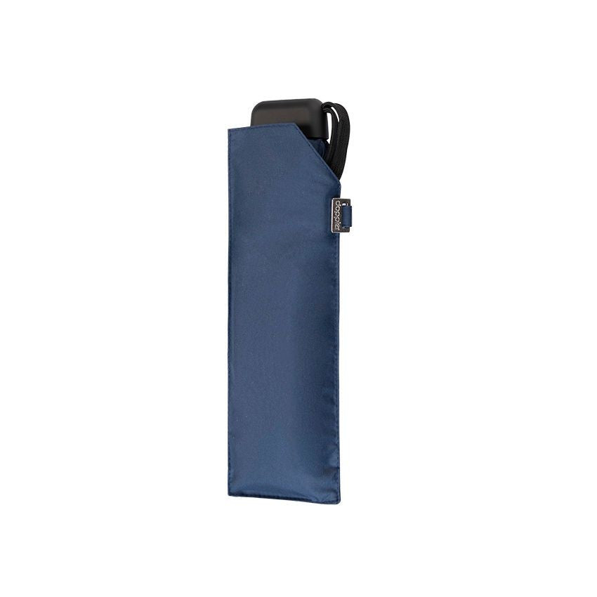 Doppler Carbonsteel Mini Slim Navy Short Umbrella