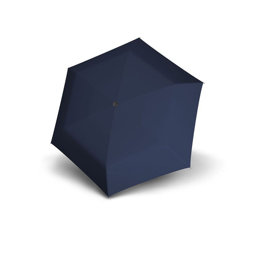 Doppler Carbonsteel Mini Slim Navy Short Umbrella