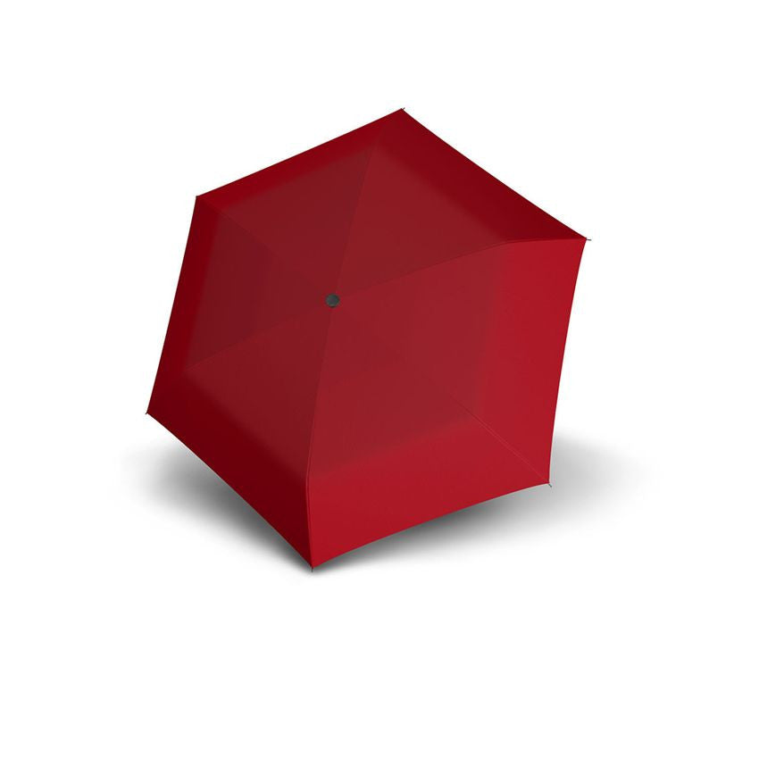 Doppler Carbonsteel Mini Slim Red short umbrella