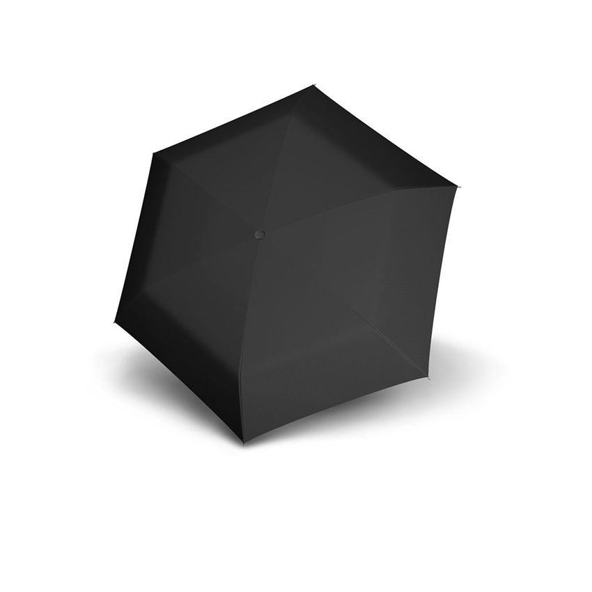 Doppler Carbonsteel Mini Slim Black short umbrella