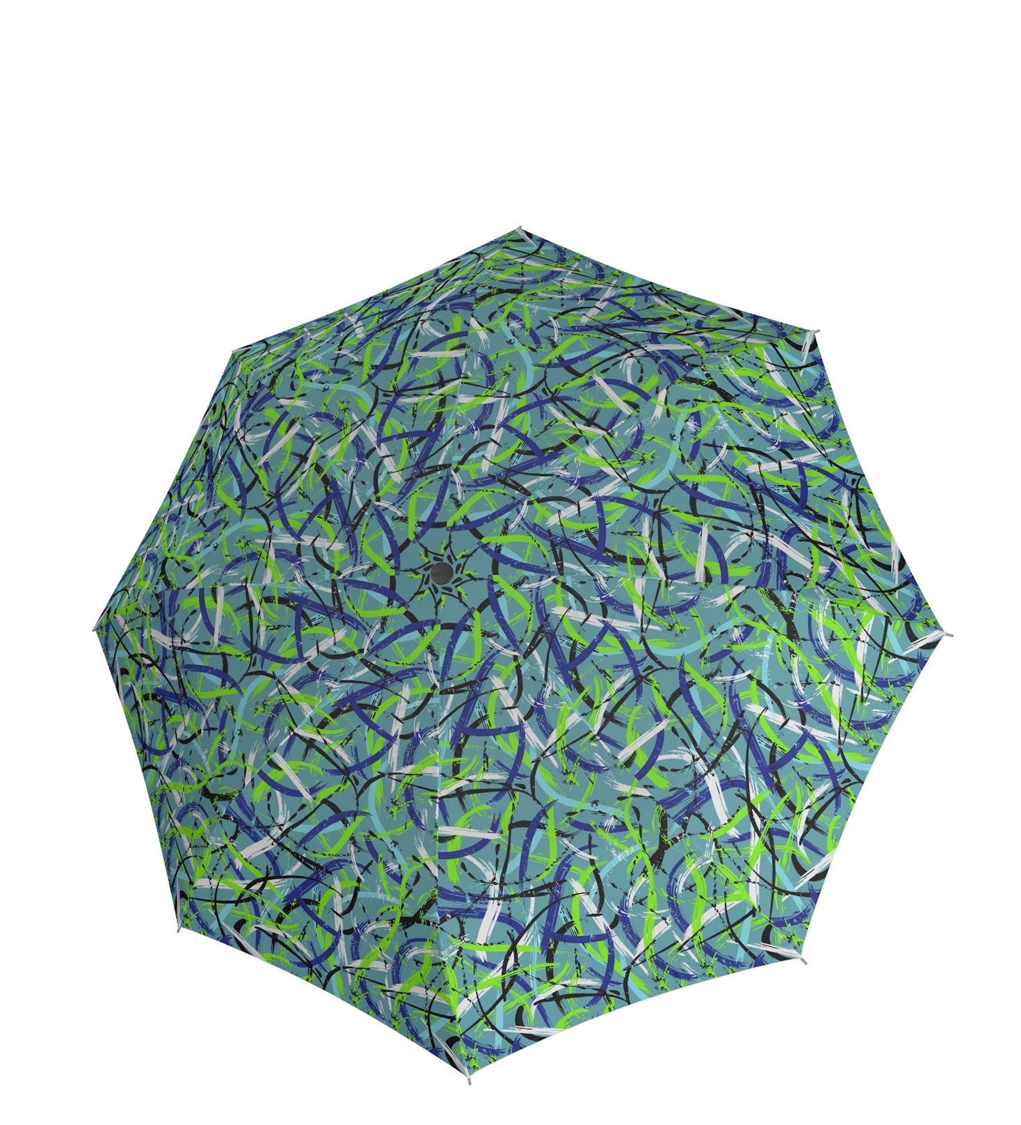 Long Umbrella Doppler Derby Hit Long AC Moving Lines Blue