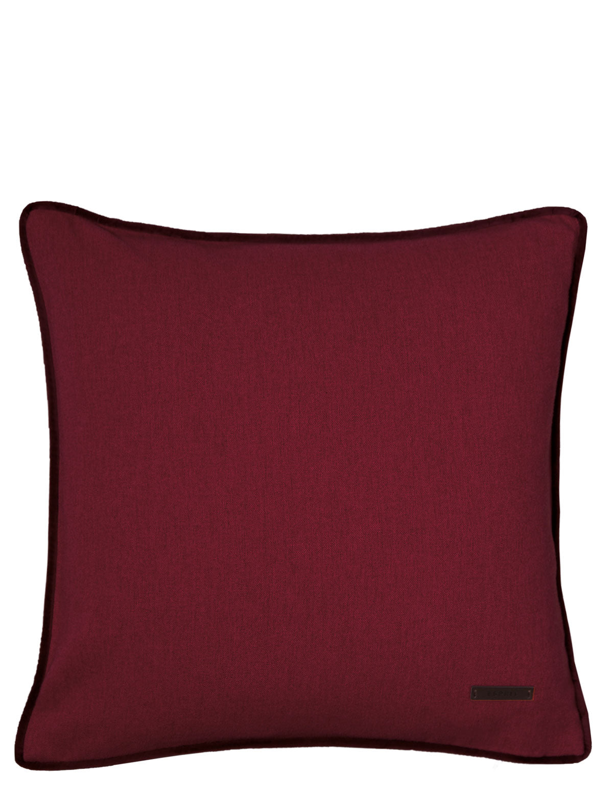 Federa Esprit Harp Essentials per cuscino quadrato Dark red