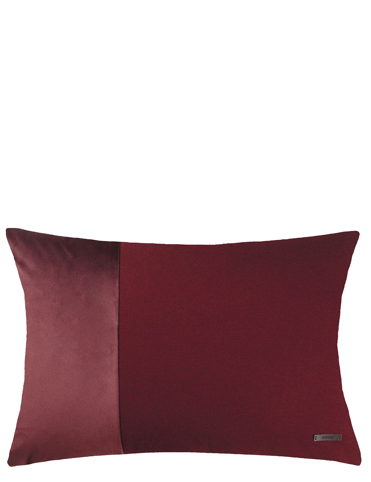 Federa Esprit Harp Essentials per cuscino rettangolare Dark red