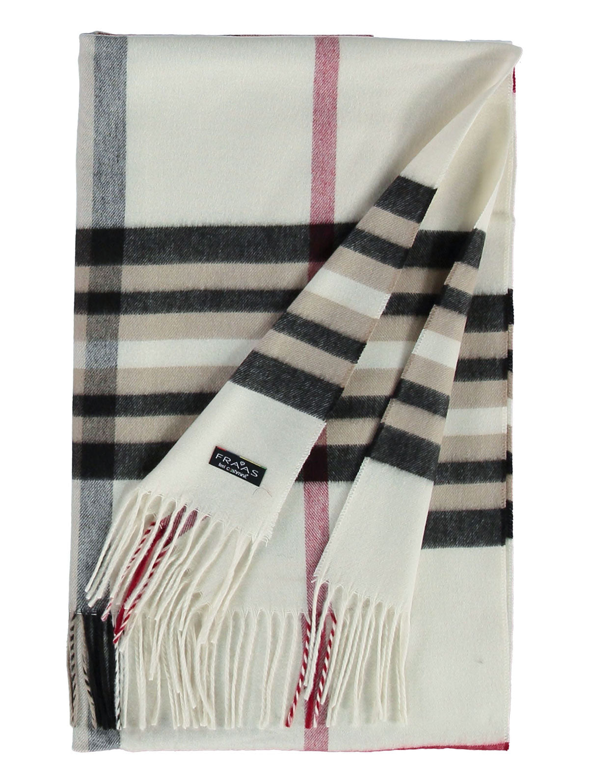 Fraas Plaid scarf in Cashmink®