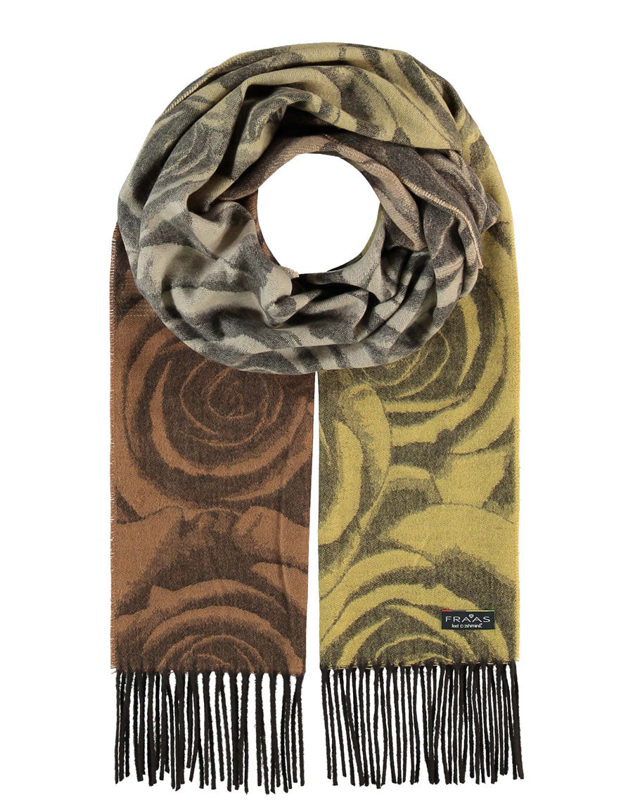 Fraas scarf in rose-print Cashmink®