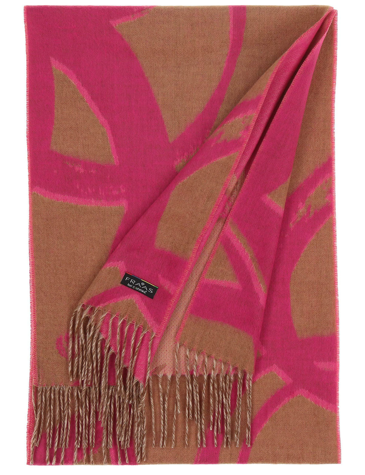 Fraas Cashmink Scarf Brushstroke Design