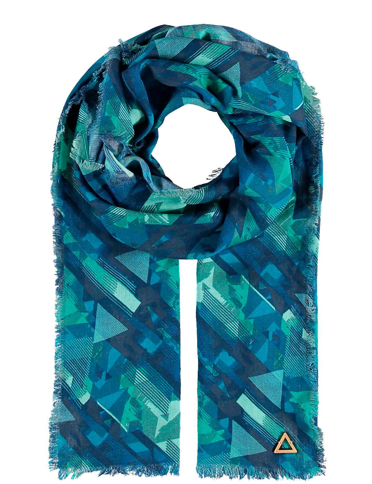 Fraas Archive Edition scarf in cotton and modal blend