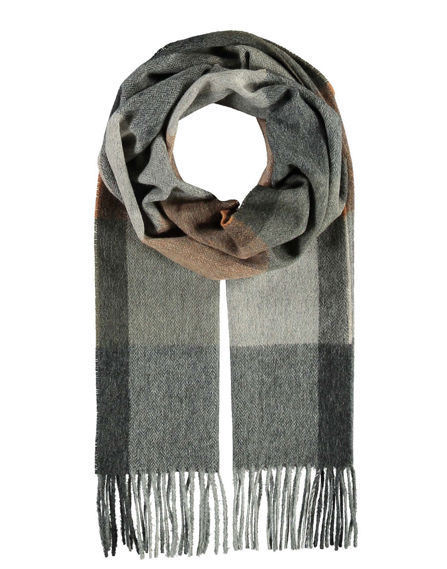 Fraas Basic Wool Silk Blend Scarf