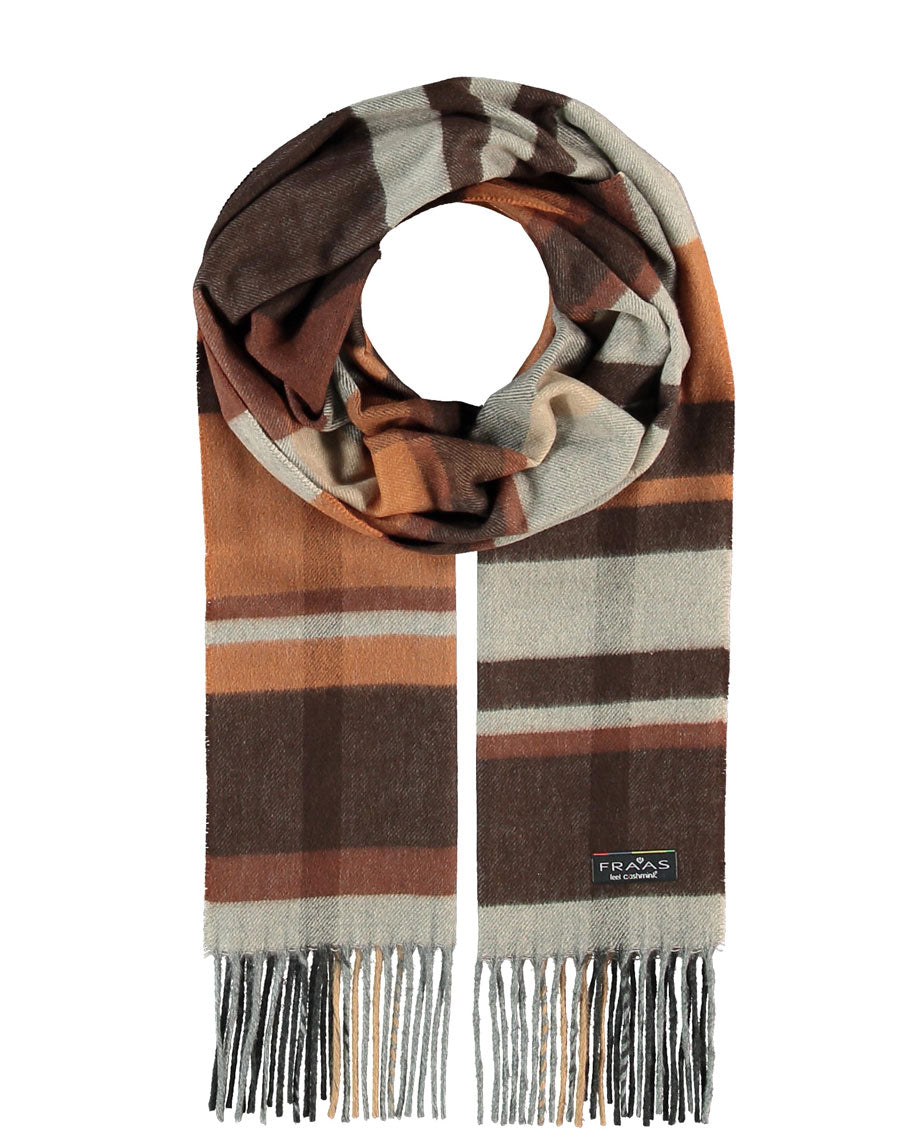 Fraas scarf in checkered Cashmink®