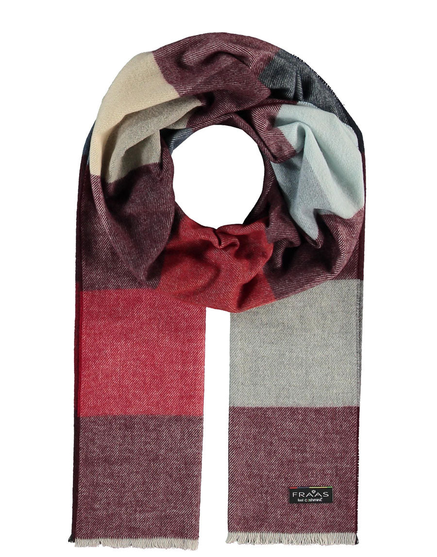 Fraas Basic Check Print Scarf