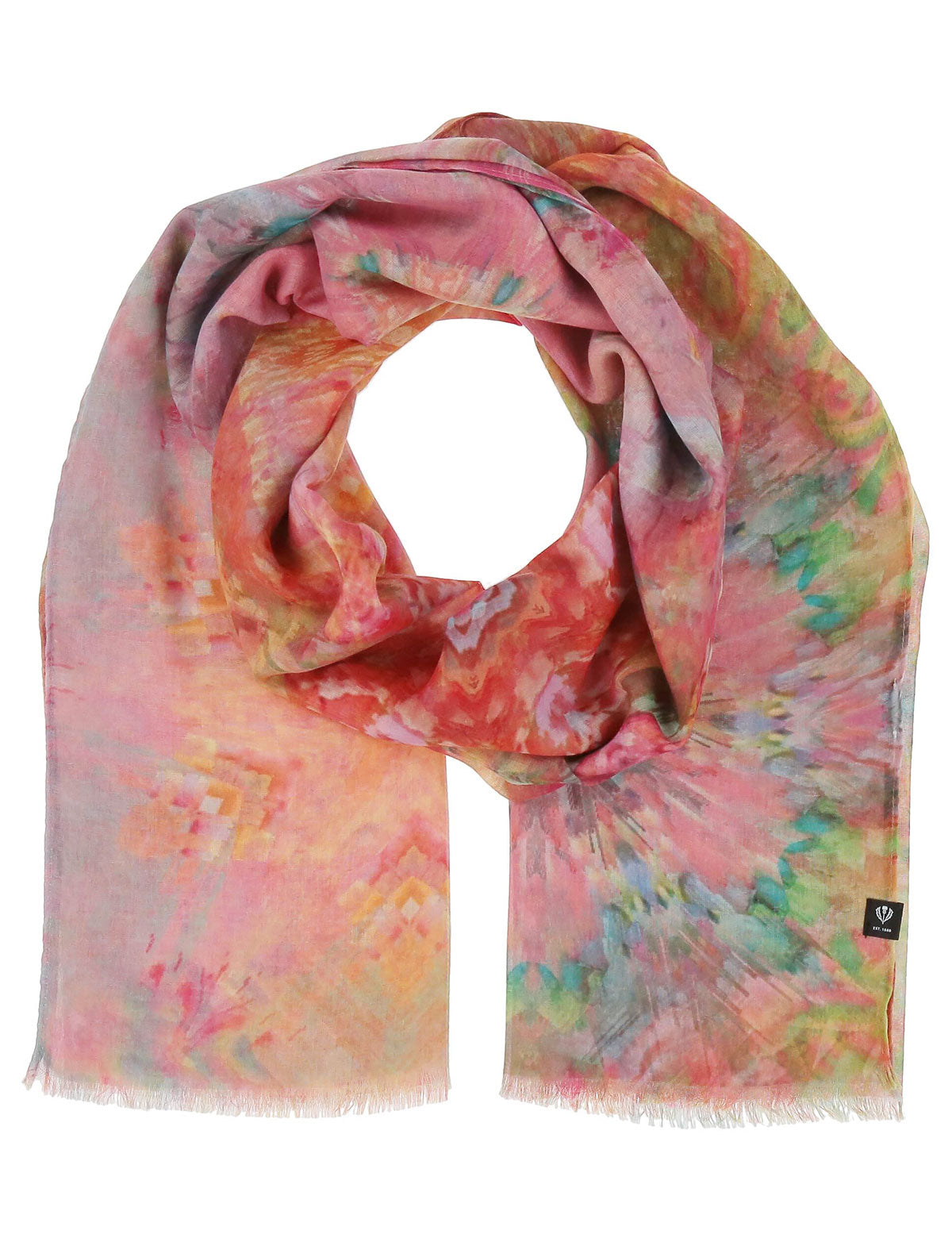 Fraas floral pattern scarf