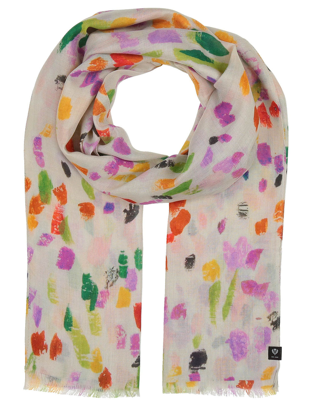 Fraas floral pattern scarf