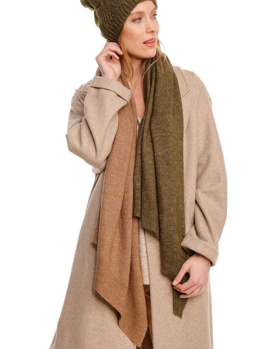 Fraas Slow Cuisine two-tone scarf