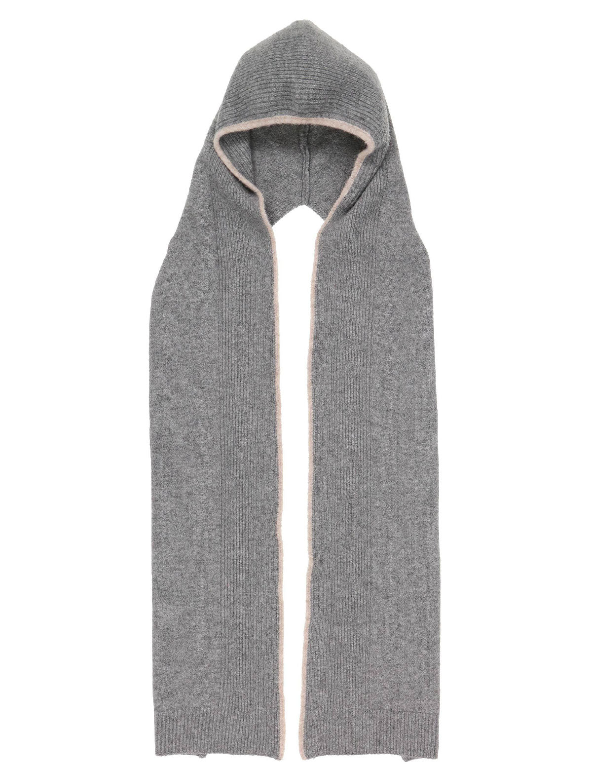 Fraas Ribbed Hooded Scarf