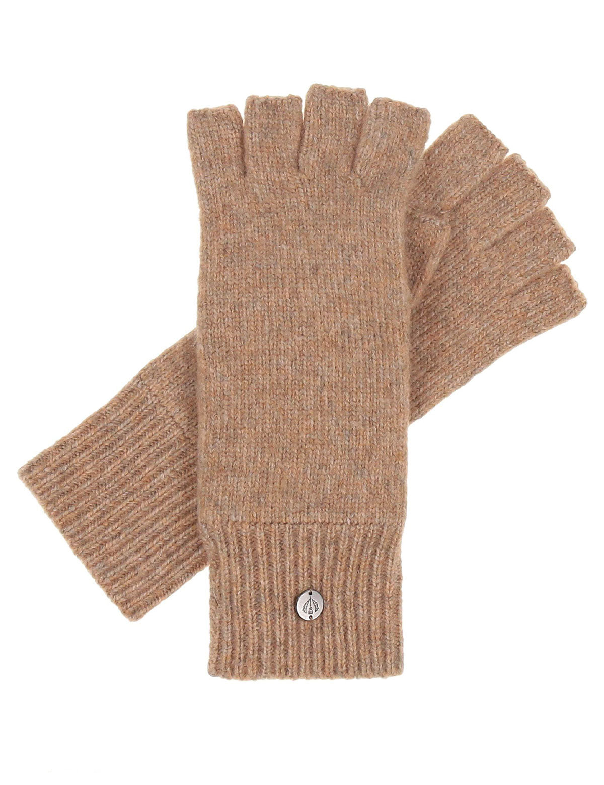 Fraas cuffs in melange knit