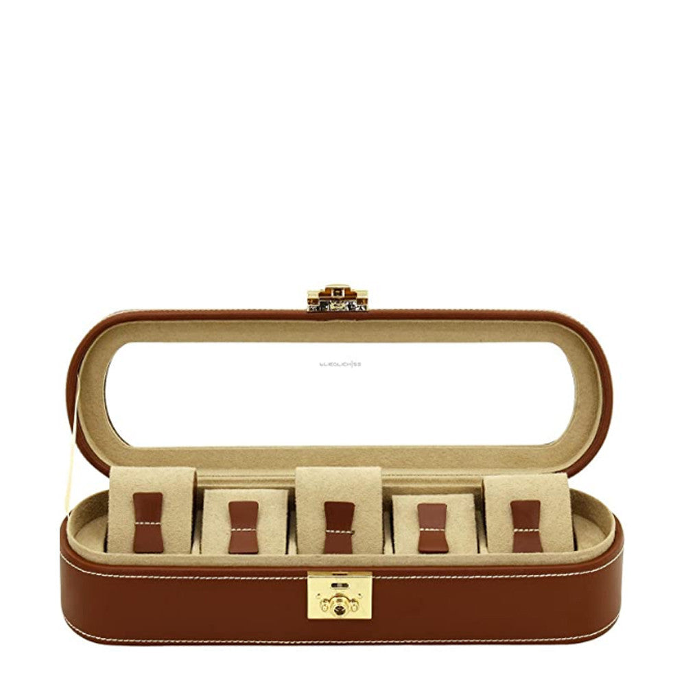 Friedrich23 Cordoba 5-place Brown Watch Box