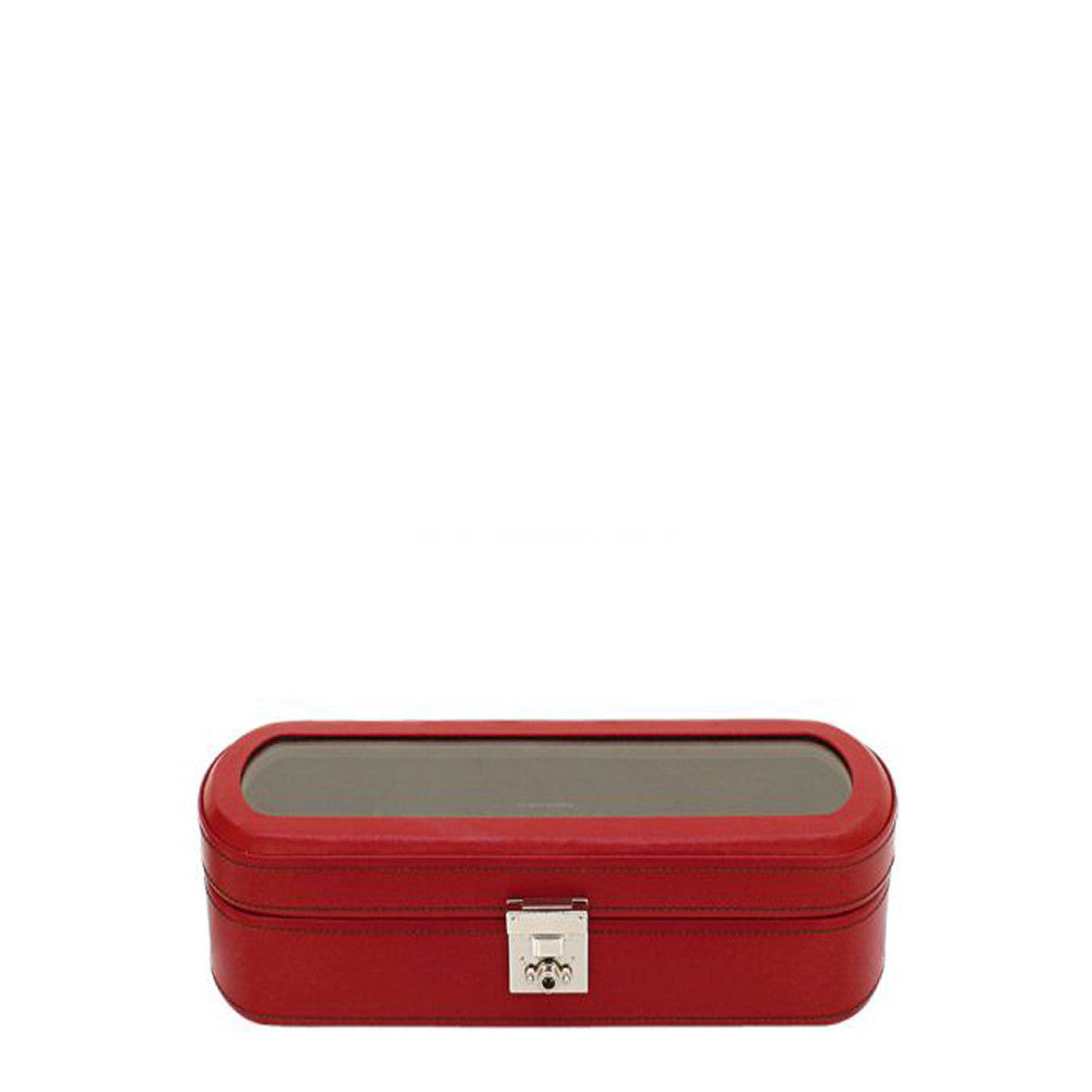 Cofanetto porta orologi Friedrich23 Cordoba 5 posti Rosso