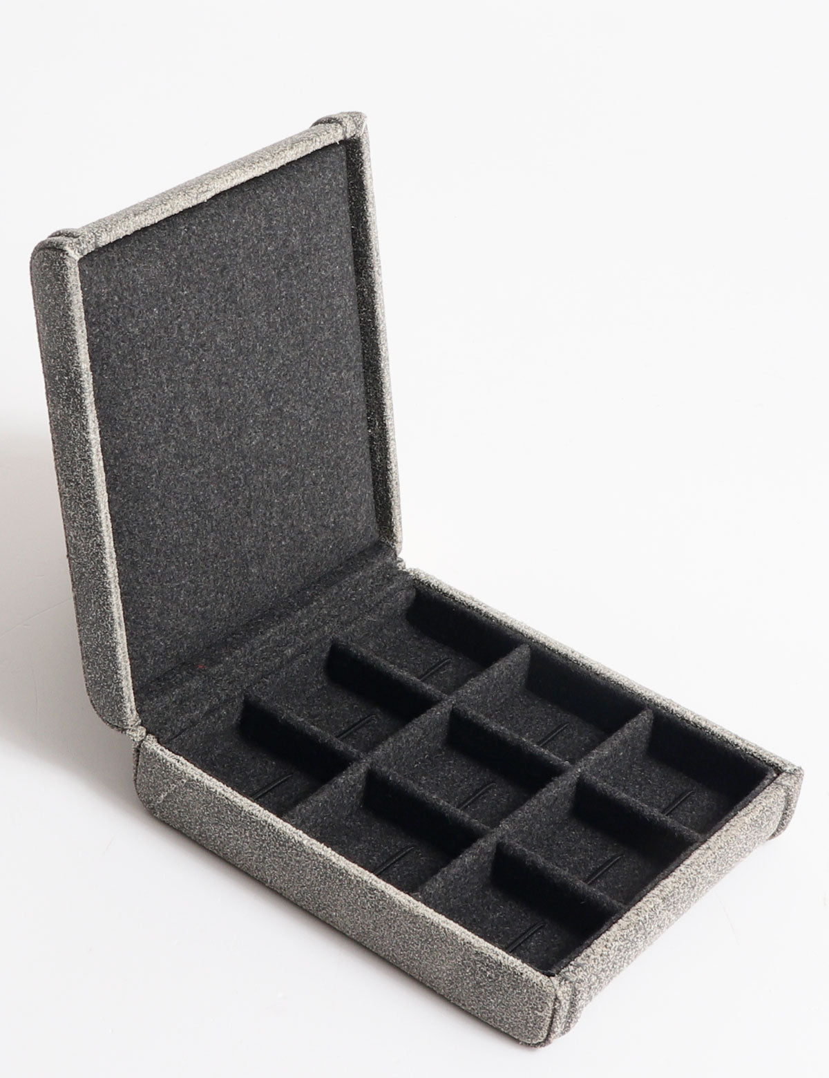 Friedrich23 Cubano 9-place Cufflinks Box Grey