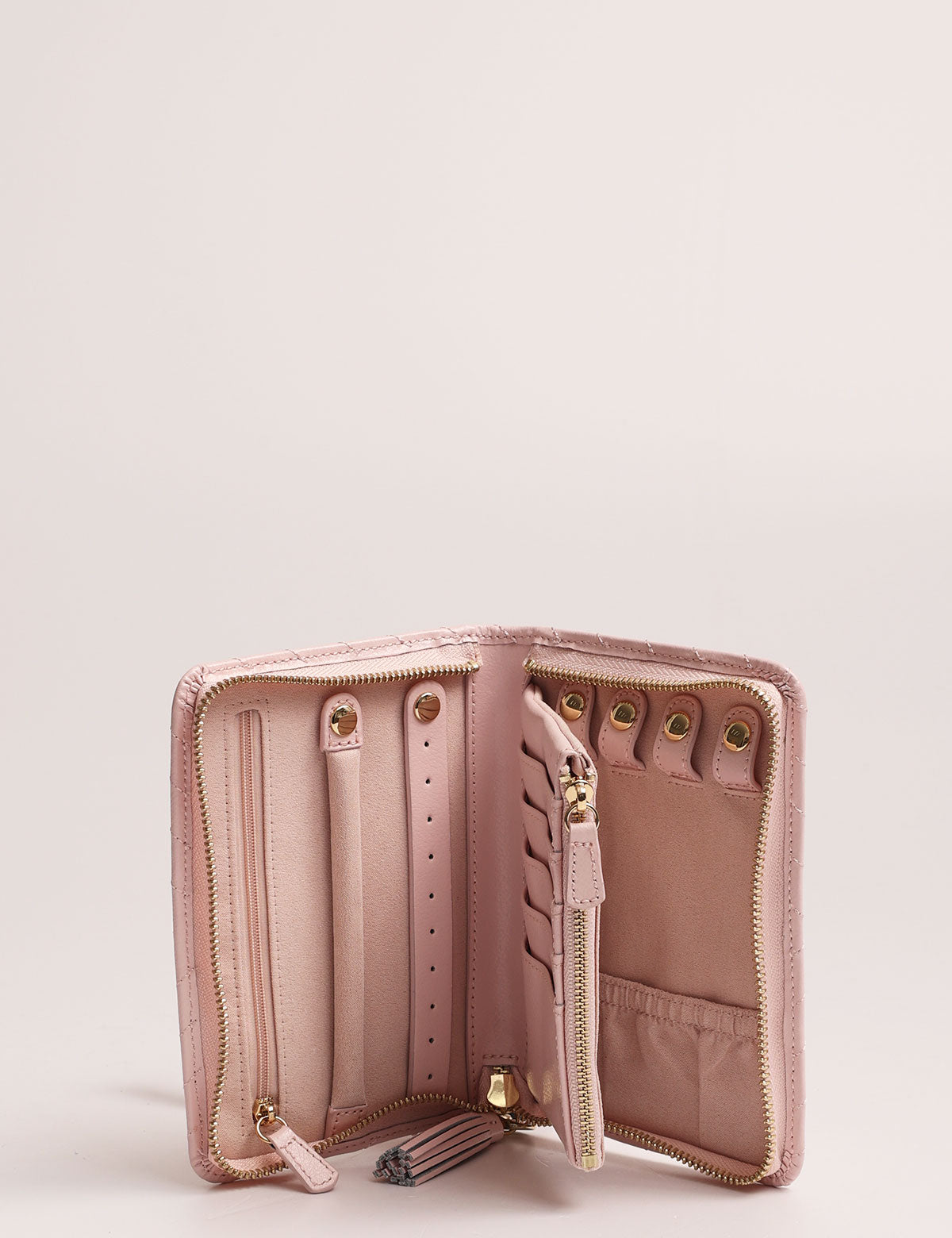 Friedrich 23 Aurora Jewellery Case with Zip Pink