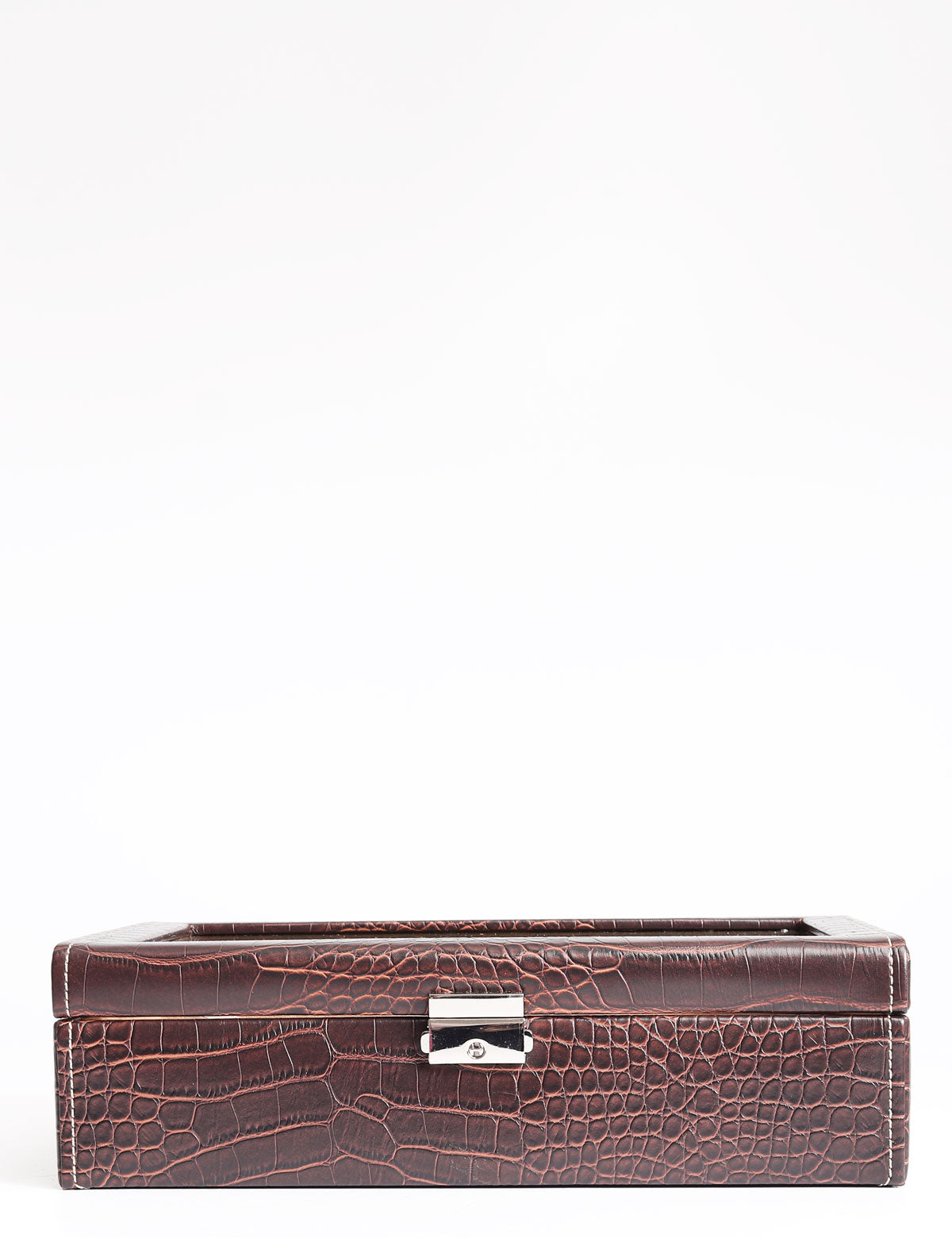 Friedrich23 Le Croc 10-place Brown Watch Box