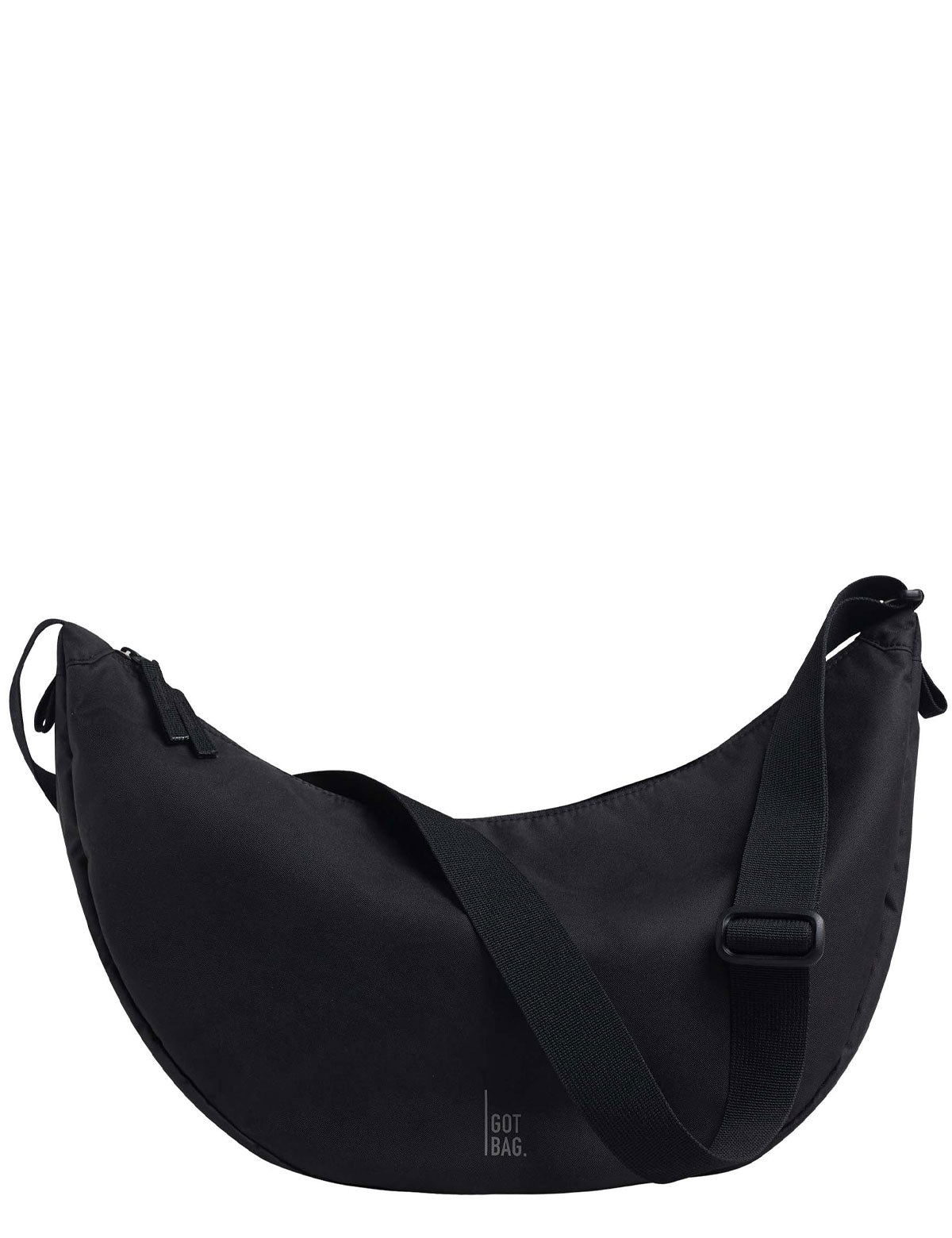 Got Bag moon bag Black large shoulder strap