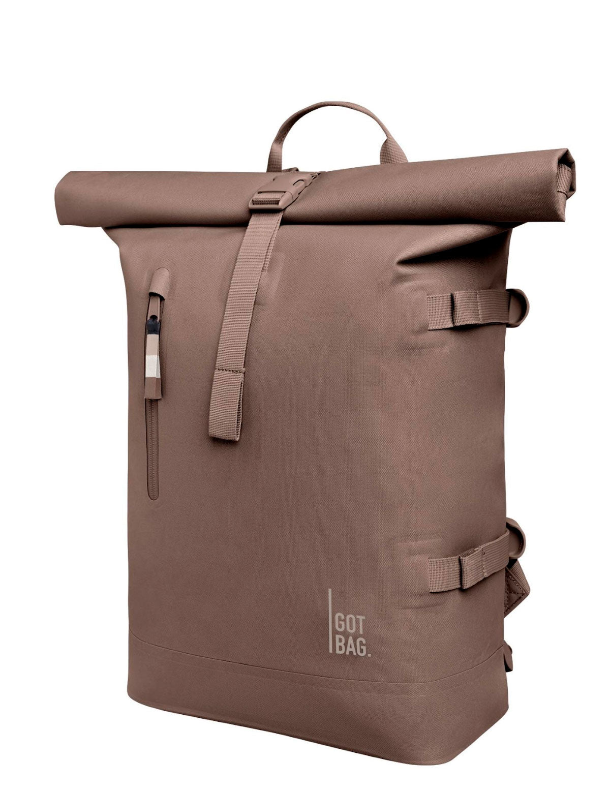 Got Bag Rolltop 2.0 backpack for 15'' laptop Oyster Monochrome Edition