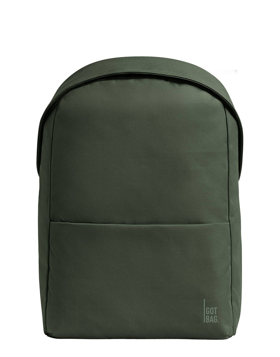 Got Bag Easy Pack Zip backpack for 15'' laptop Algae Monochrome Edition